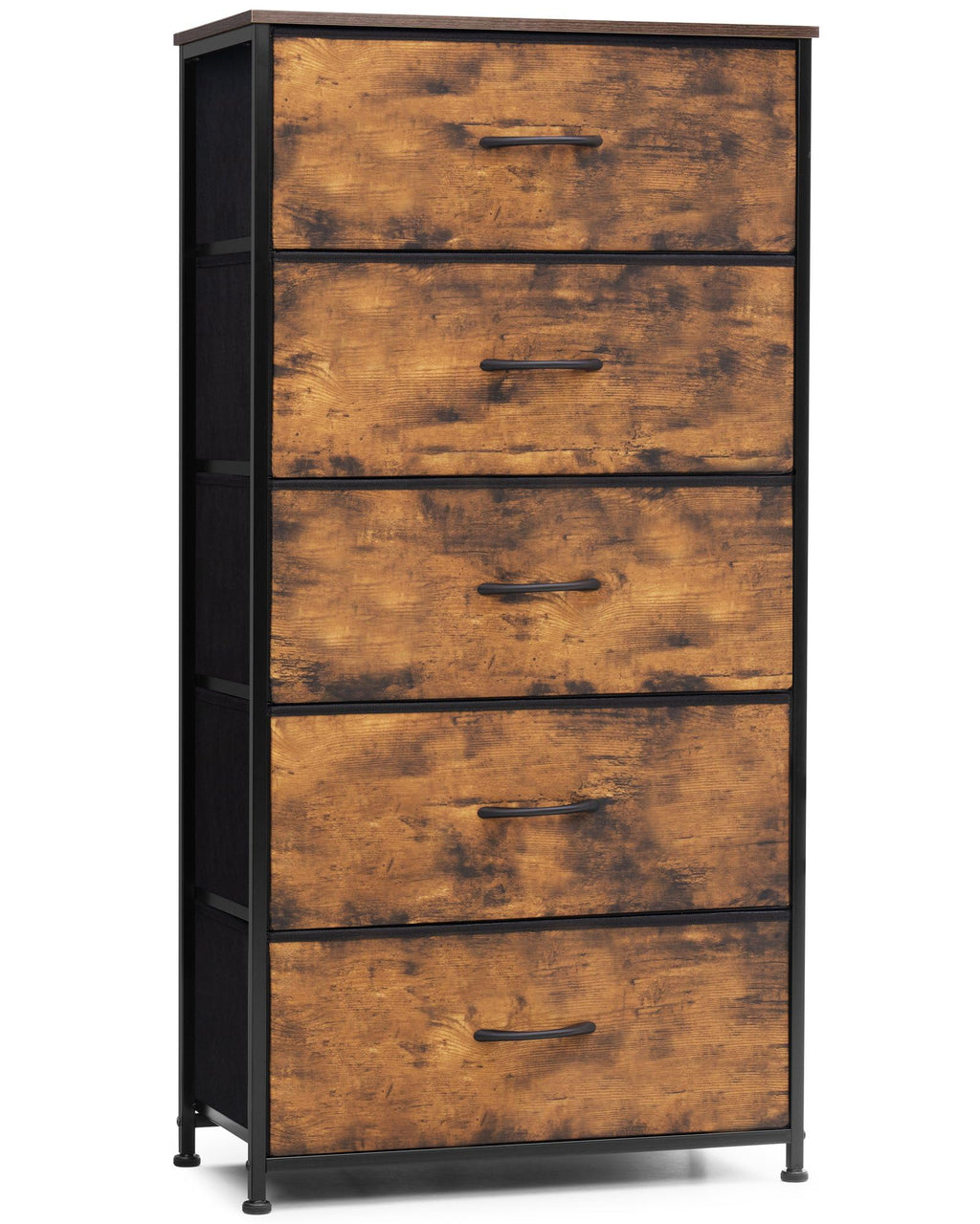 5 Drawer Fabric Dresser R56827