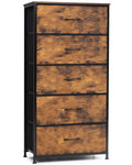 5 Drawer Fabric Dresser R56827
