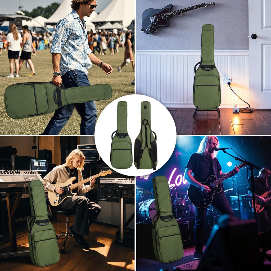 Electric Guitar Bag with 3 Pockets B8211