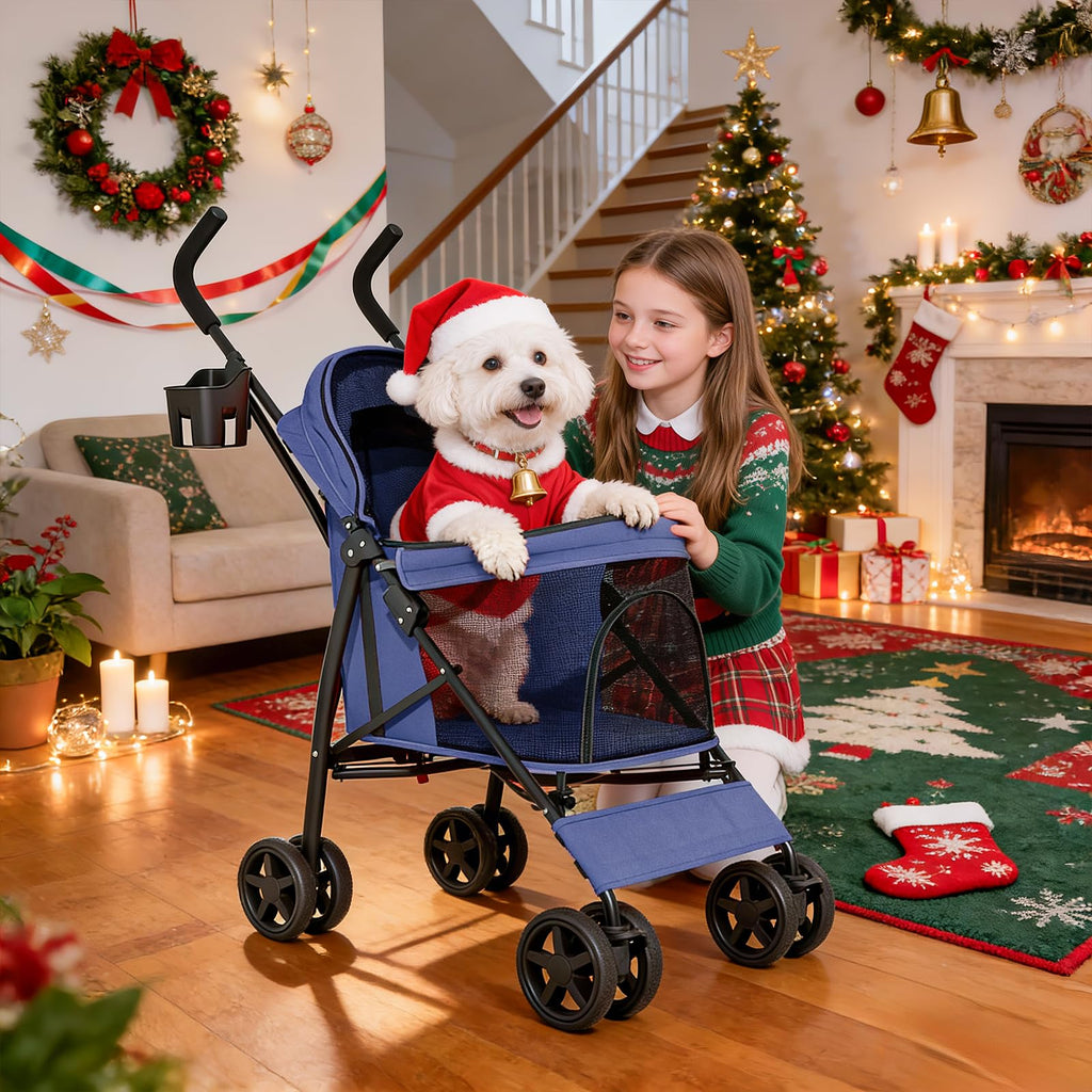 Navy Blue Pet Stroller A917160