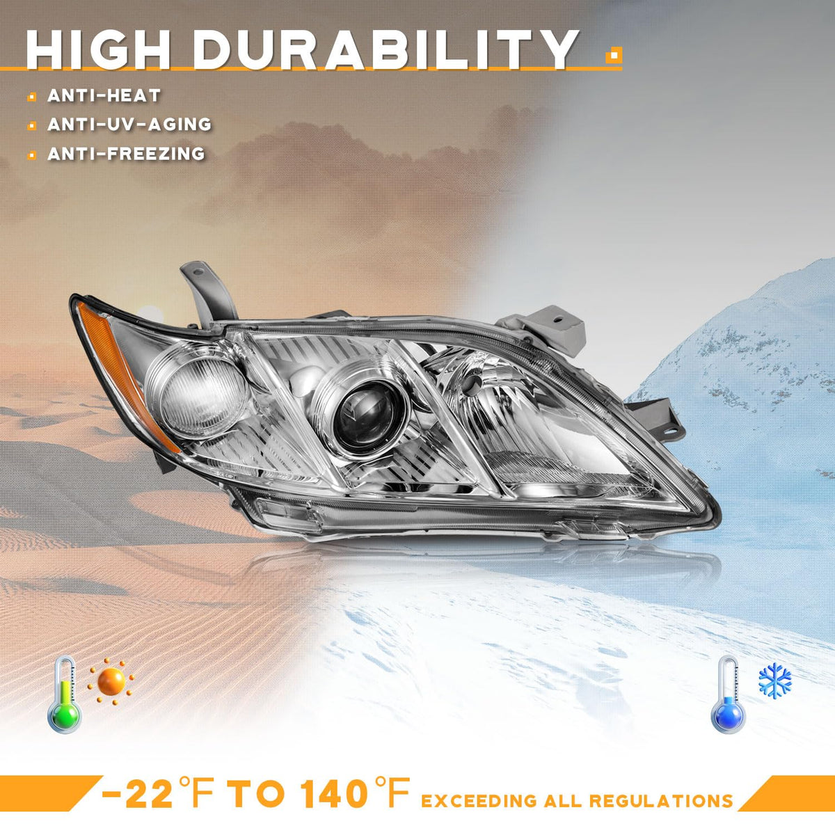 Headlights Assembly J4427