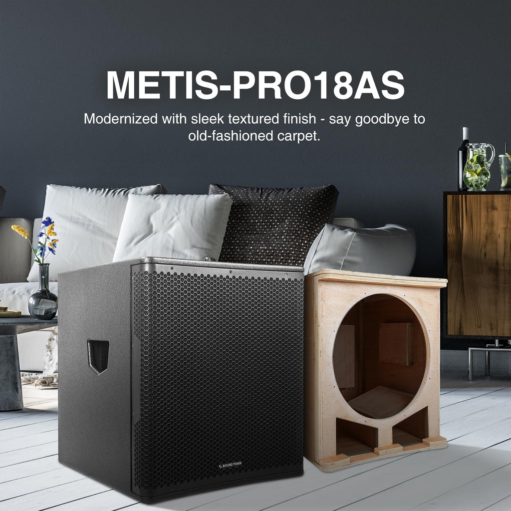 Pair of 18" 2400W Powered Subwoofers J345446