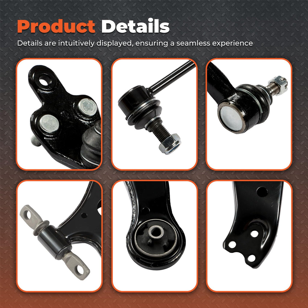 14Pc Front Suspension Kit Control Arms I230