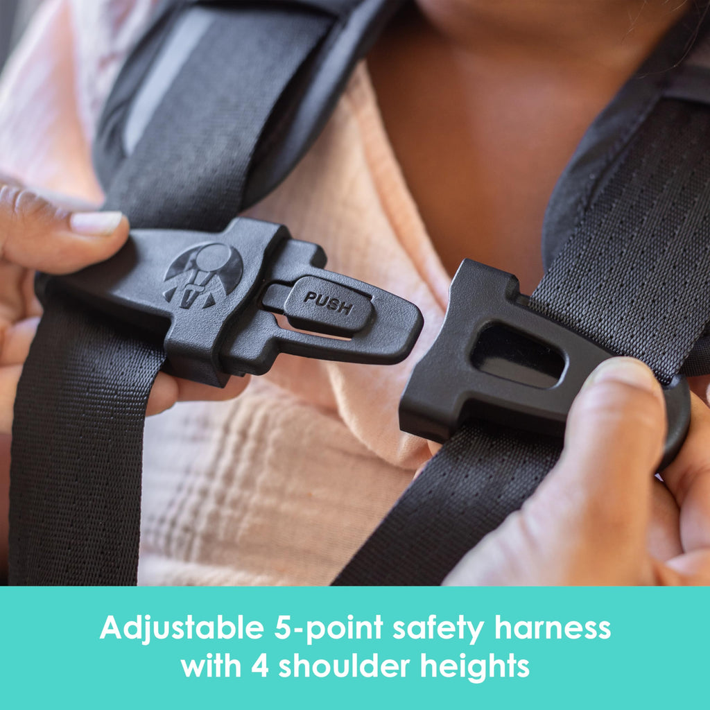 3-in-1 Booster Seat with Adjustable Headrest M161