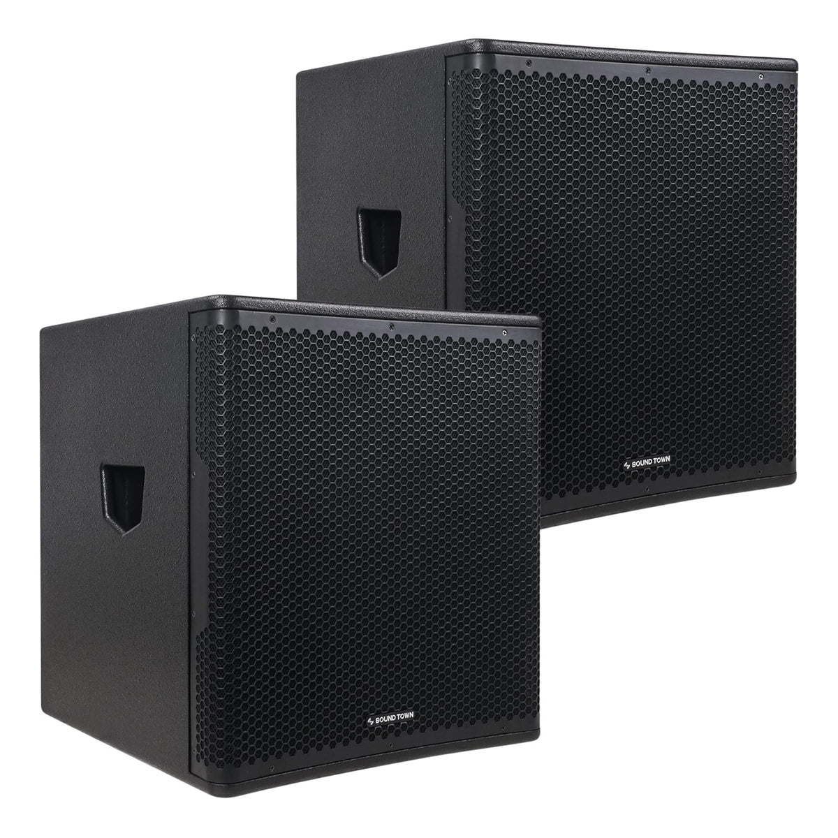 Pair of 18" 2400W Powered Subwoofers J345446