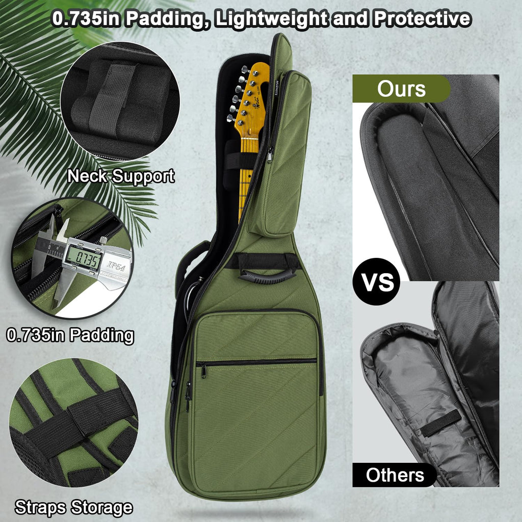 Electric Guitar Bag with 3 Pockets B8211
