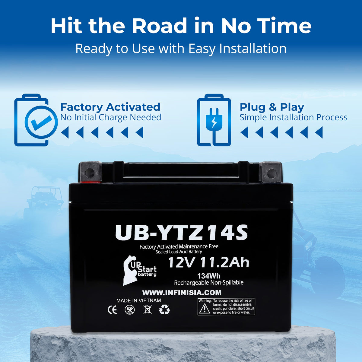 12V 11.2Ah Battery H2337
