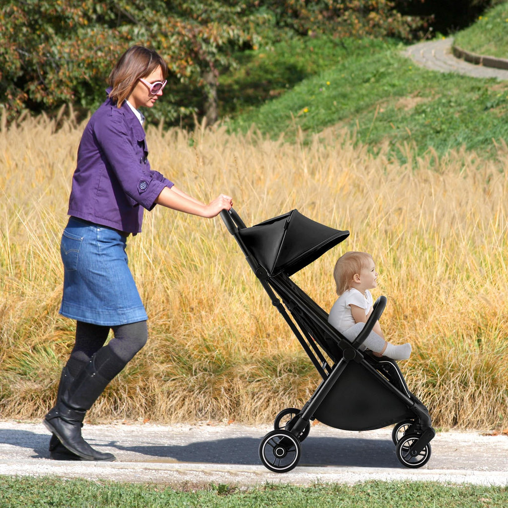 Lightweight Compact Baby Stroller with Canopy V9458