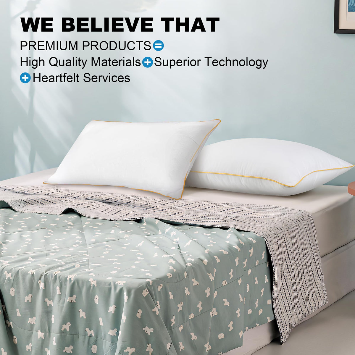 King Size Down Alternative Pillows Set of 2 J67017