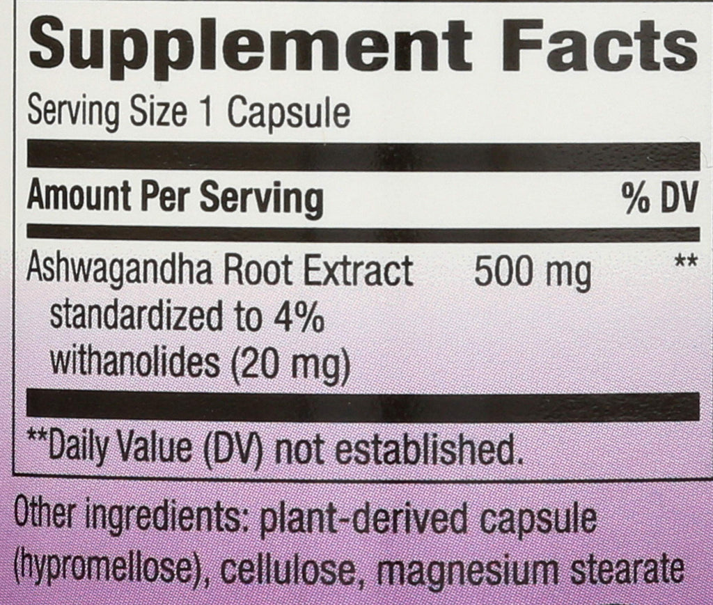 Ashwagandha 60 Capsules P572