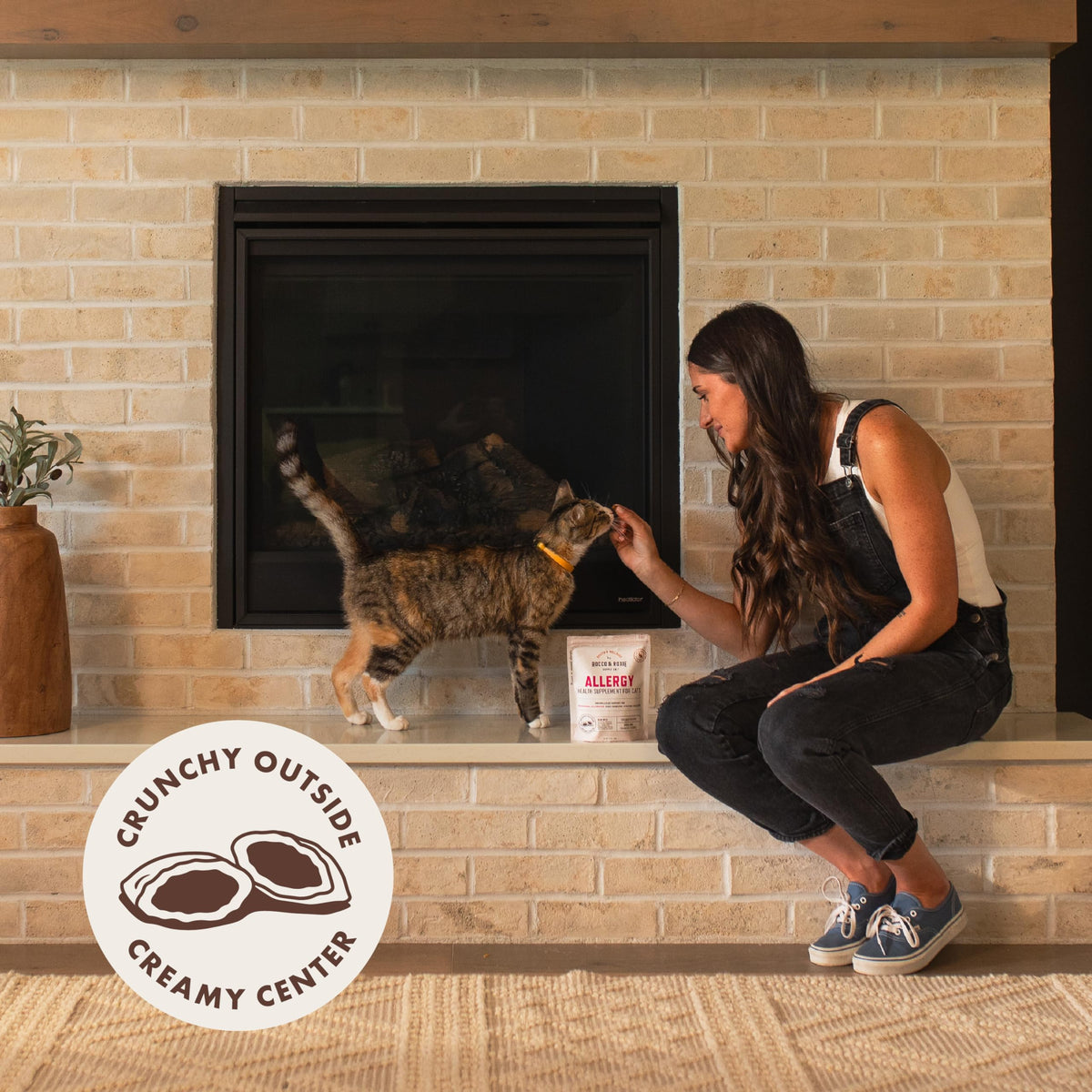 Cat Allergy Relief Chews with Probiotics & Fish Oil Z992