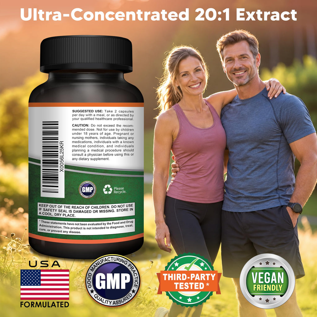 Moringa with Berberine Supplement 120 Capsules I242
